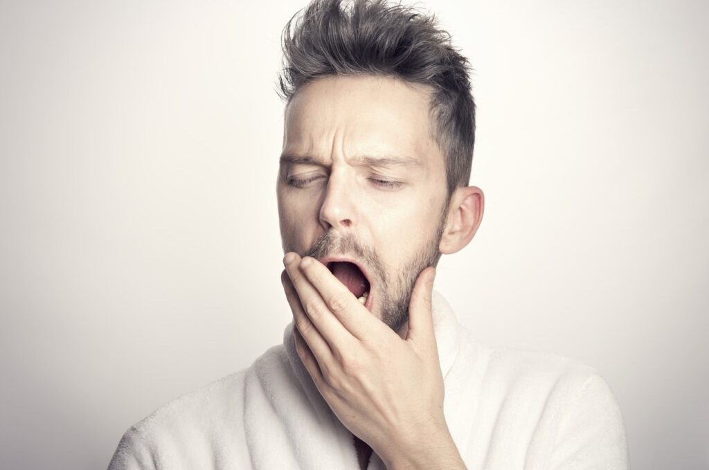 Man suffering from exhaustion - The Detox Room